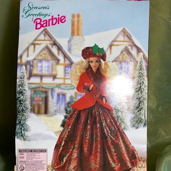Barbie 1994 Seasons Greetings - Picture 2 of 2
